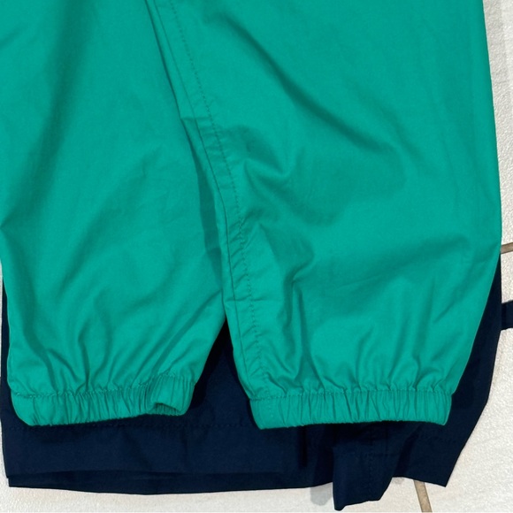 Patagonia Boys Light & Variable Jacket L 12 Teal Navy Colorblock Windbreaker - Picture 4 of 10